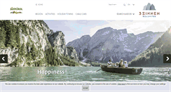 Desktop Screenshot of drei-zinnen.info